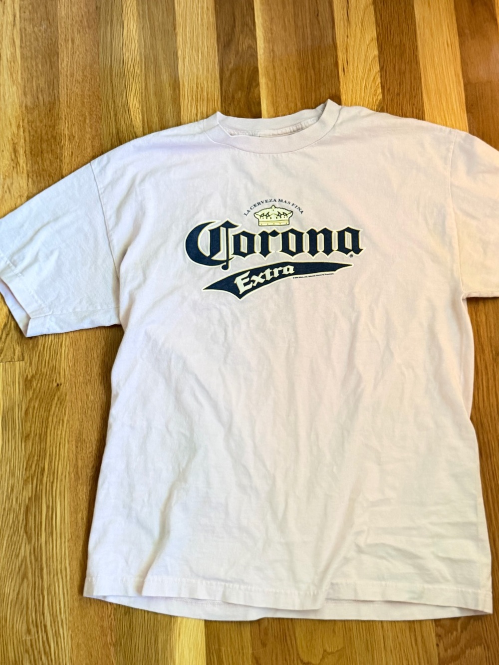 Corona Extra Alstyle Graphic T Shirt Pink Size L